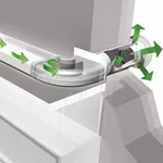 УСТАНОВКА ВЫТЯЖКИ НА КУХНЕ. МОНТАЖ ТРУБЫ . ВЫВОД ВЕНТИЛЯЦИИ НА УЛИЦУ.