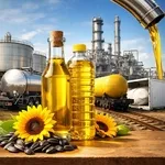 Подсолнечное масло наливом от завода Юг Руси в Молдове