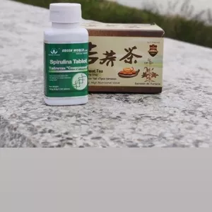 Set De Slabire Cu Spirulina Comprimante Si Ceaiul De Hrisca