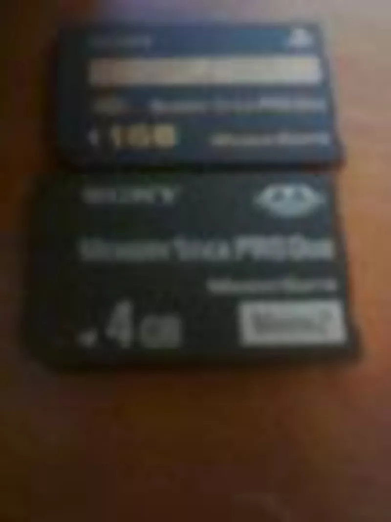 Продаю карты памяти Sony memory stick PRO DUO