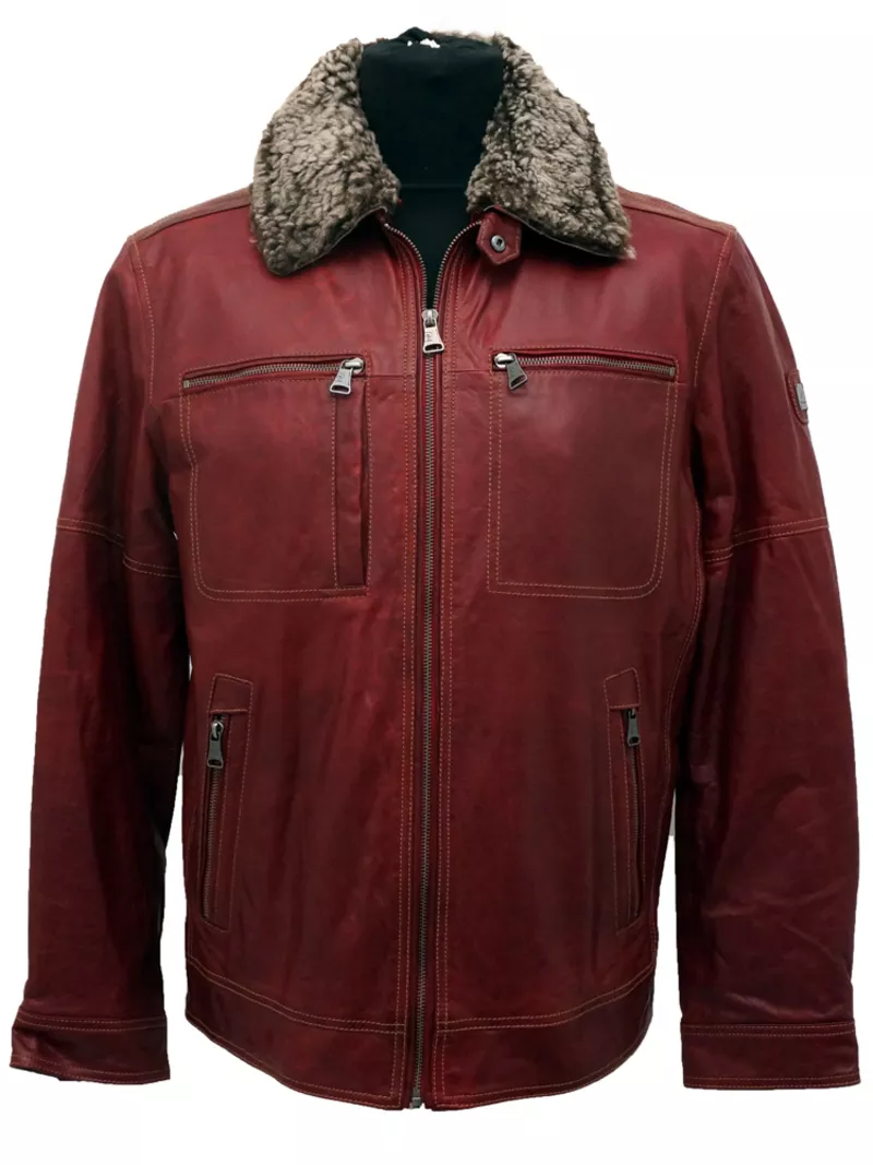 Брендовая одежда, кожаные куртки Pierre Cardin, Milestone, Trapper.  3