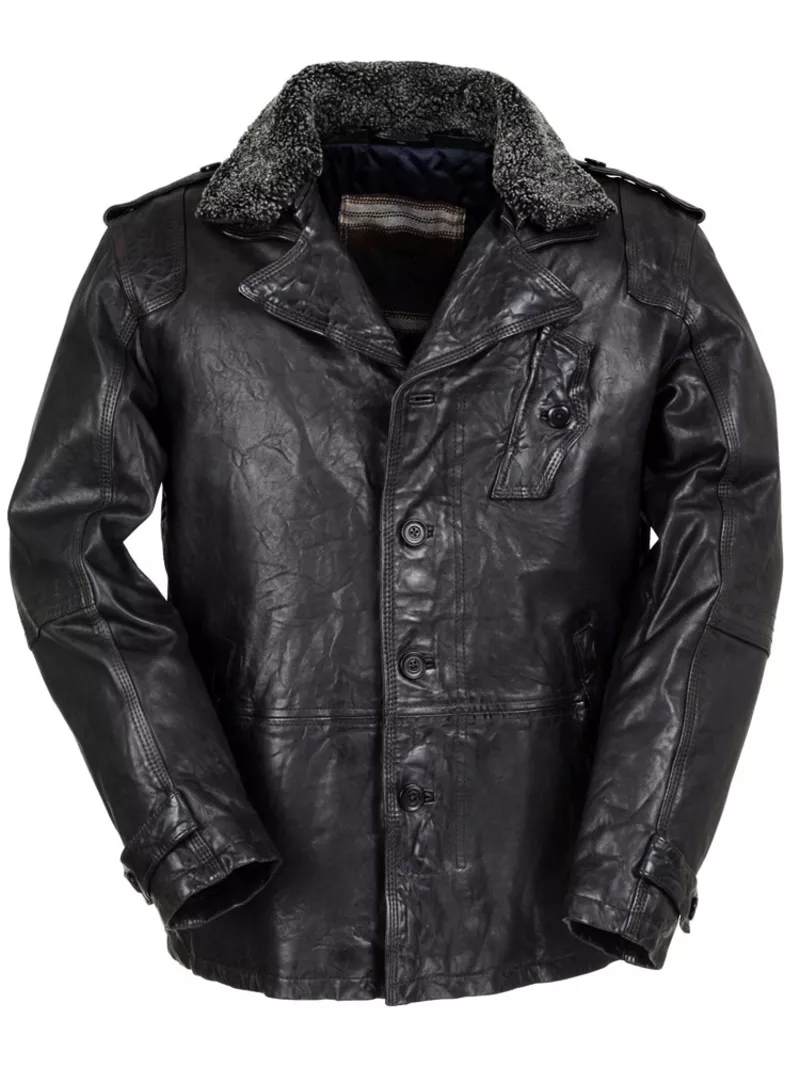 Брендовая одежда, кожаные куртки Pierre Cardin, Milestone, Trapper.  4