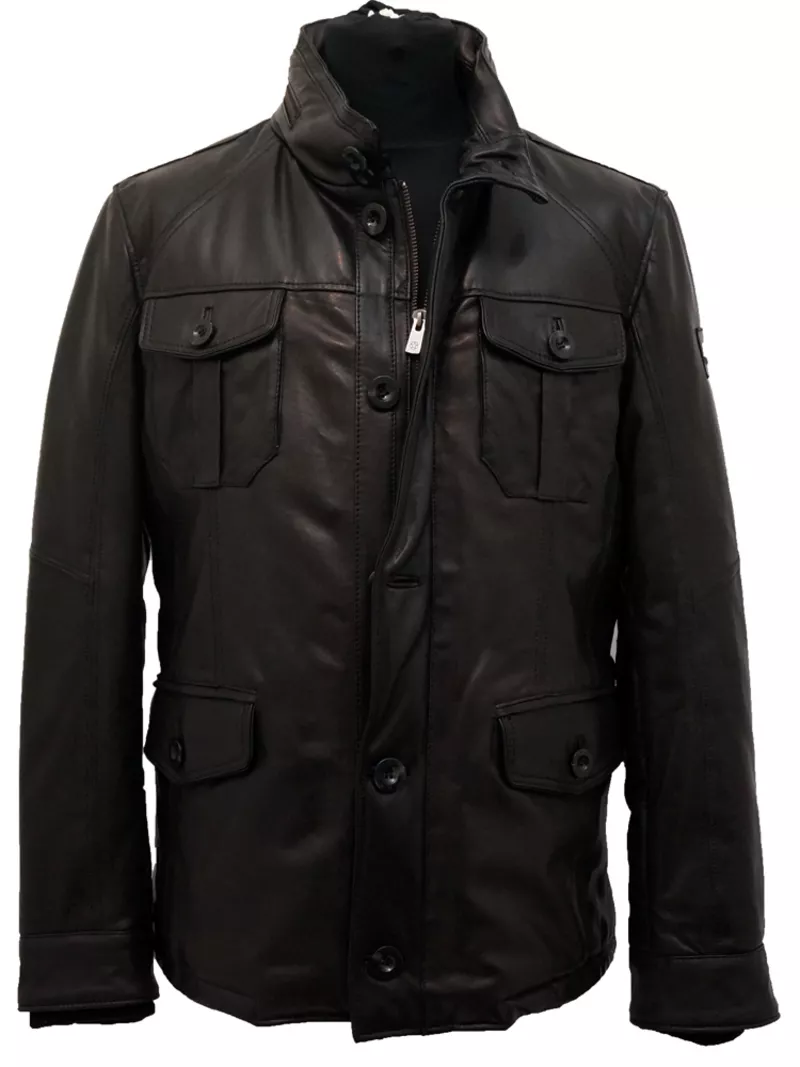 Брендовая одежда, кожаные куртки Pierre Cardin, Milestone, Trapper.  9