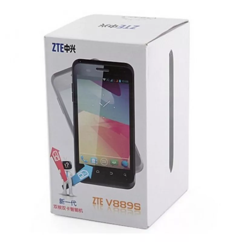 ZTE V889S брендовый мощный смартфон за небольшие деньги !!!  3