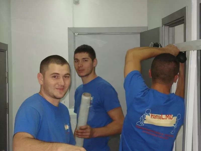Hamali calificati si profesionisti cu instrumentele necesare Chisinau 