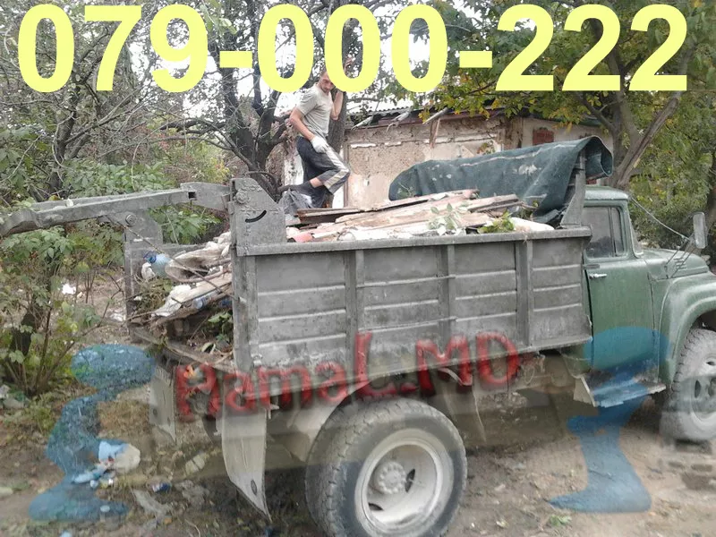 Evavuarea gunoiului  Chisinau - 079-000-22 3