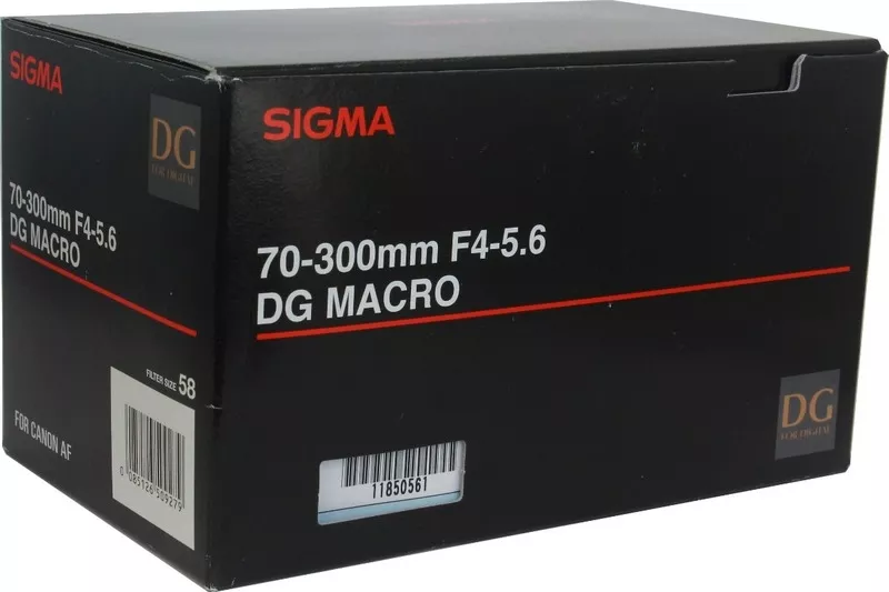 Обьектив Sigma для Canon 70-300mm F4-5.6 APO DG MACRO 3