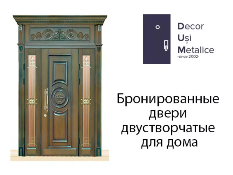 Двери входные и межкомнатные - Decor Usi Metalice 2