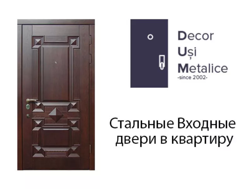 Двери входные и межкомнатные - Decor Usi Metalice 4