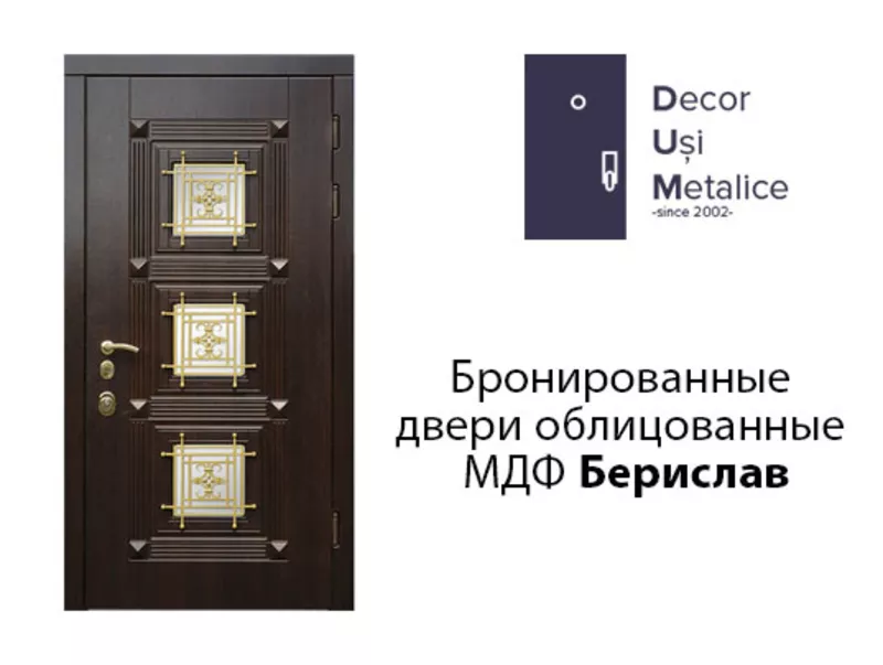 Двери входные и межкомнатные - Decor Usi Metalice 6