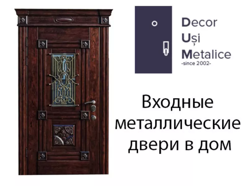 Двери входные и межкомнатные - Decor Usi Metalice 8