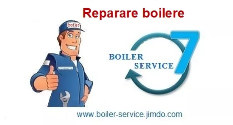 Boiler servici,  Curățarea,  Repararea