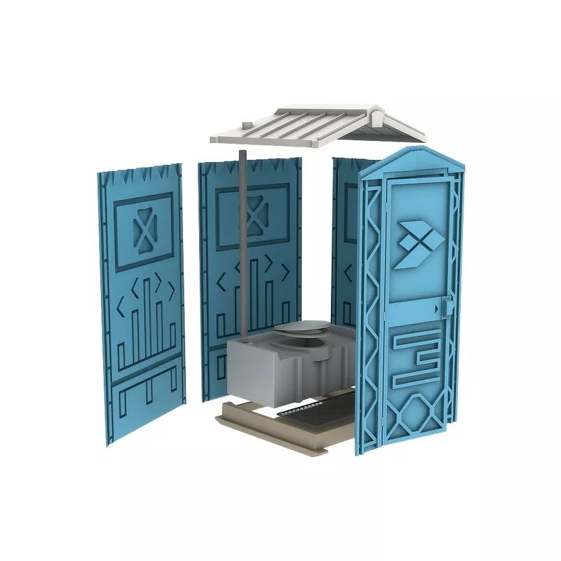 Новая туалетная кабина Ecostyle - экономьте деньги!  9