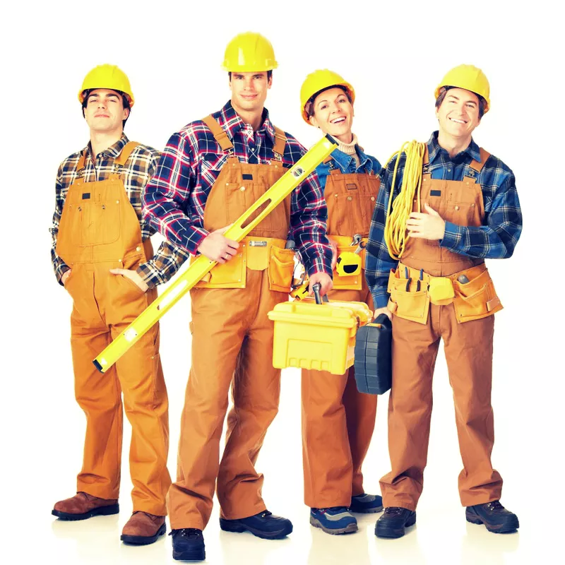 Construcție: Muncitori calificați,  zidari,  fasadă,  universali