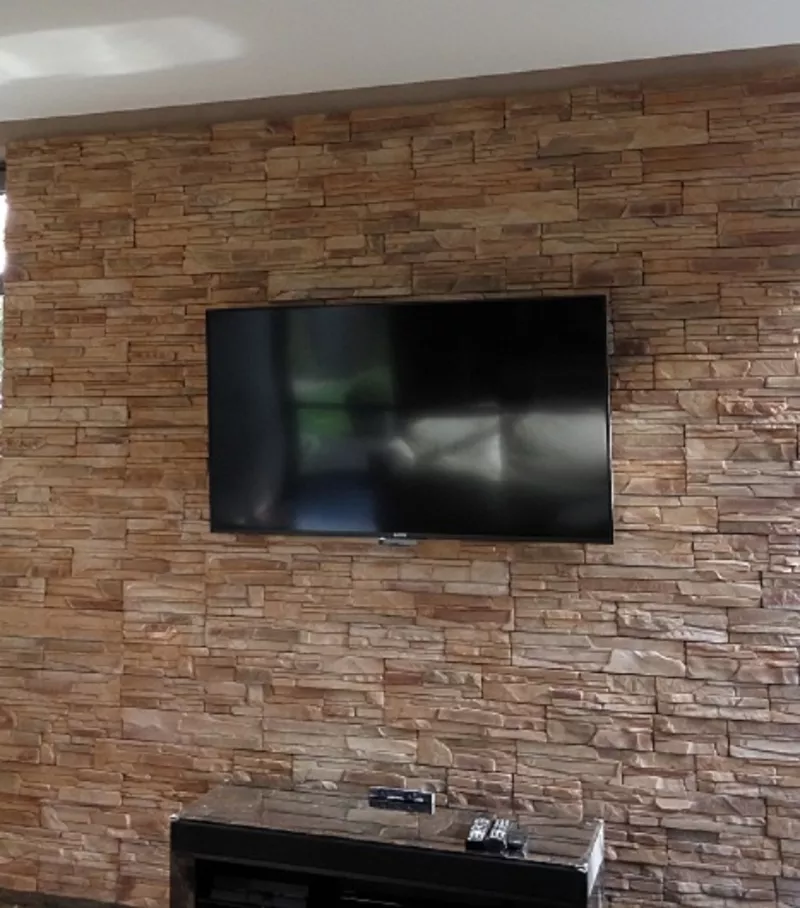 Монтаж телевизоров на стену. Montare televizor pe perete. Chisinau.   3