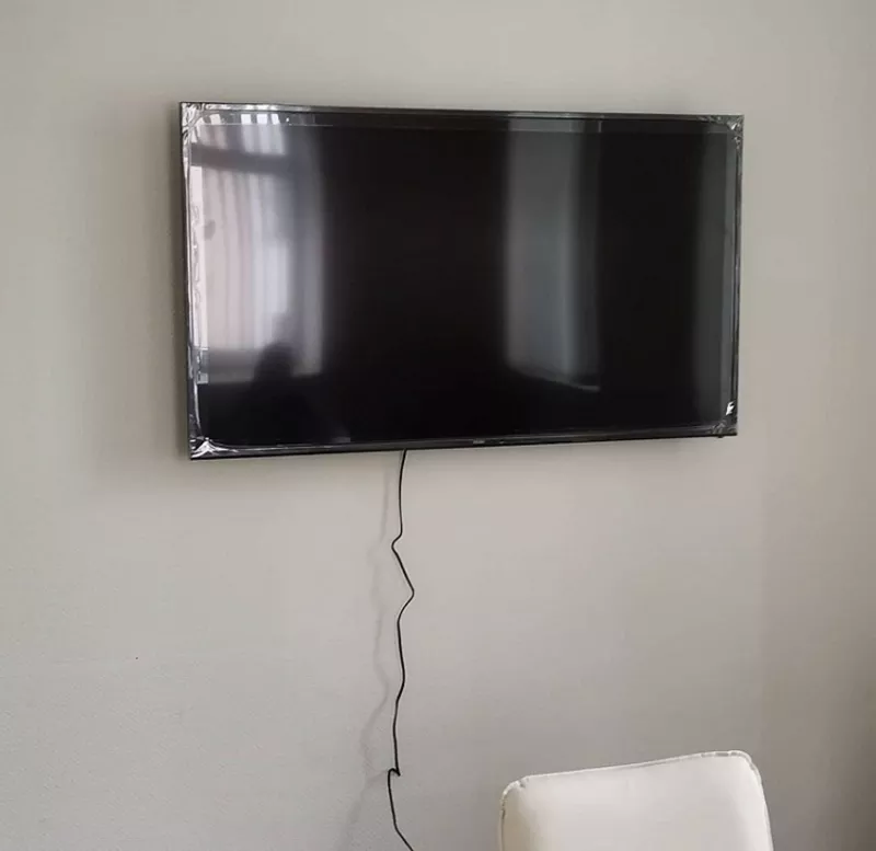 Монтаж телевизоров на стену. Montare televizor pe perete. Chisinau.    2