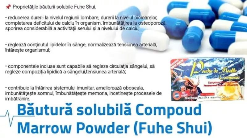 Bautura Solubila Fushe Shui-Compoud Marrow Powder 2