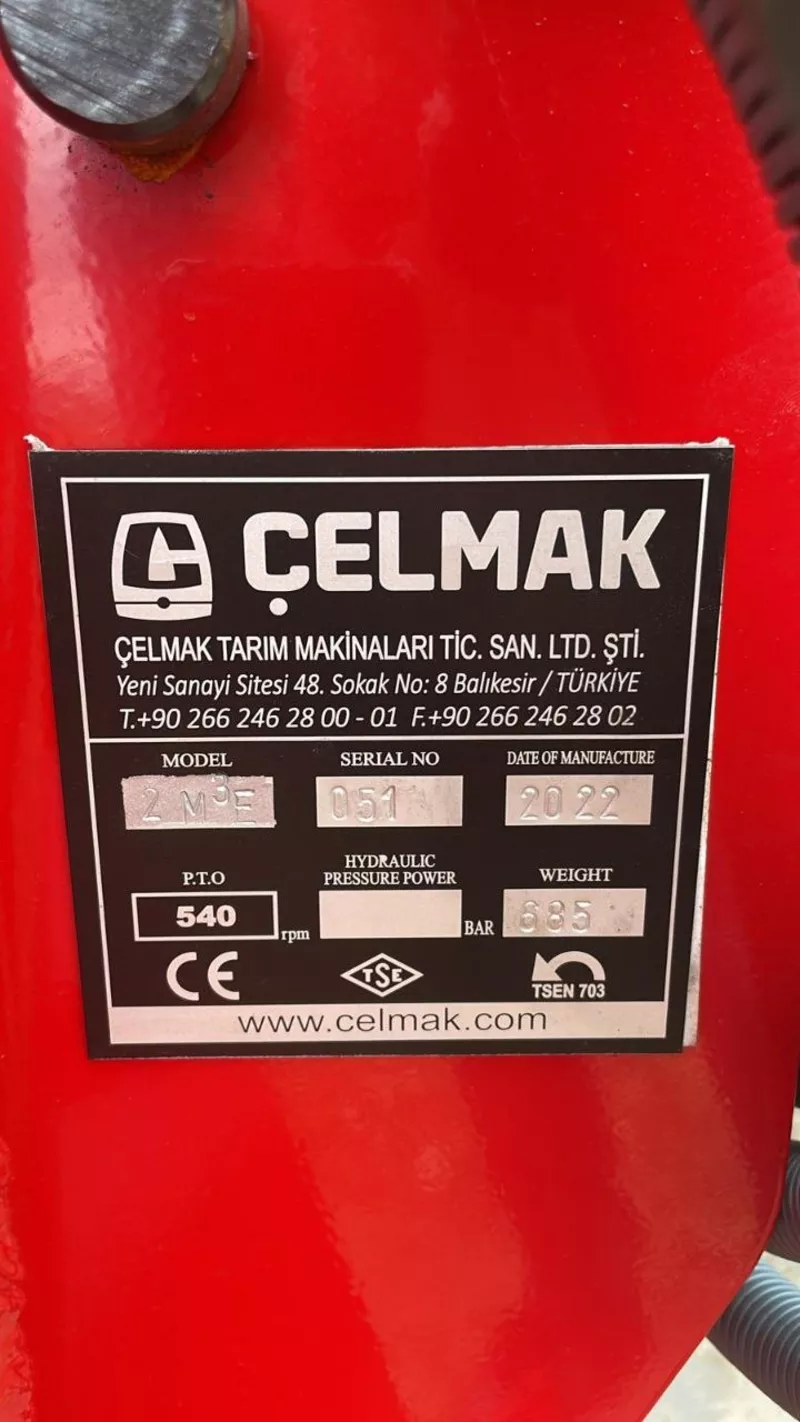 Продажа Миксера для комбикорма Celmak (2 м3). 5