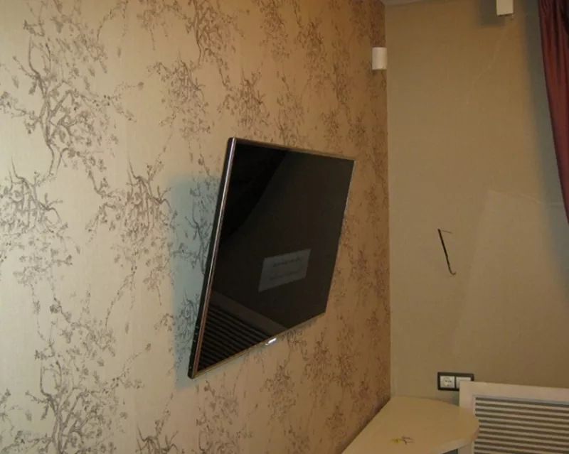 Установка телевизоров на стенe.Montarea suport tv pe perete.069810597 4