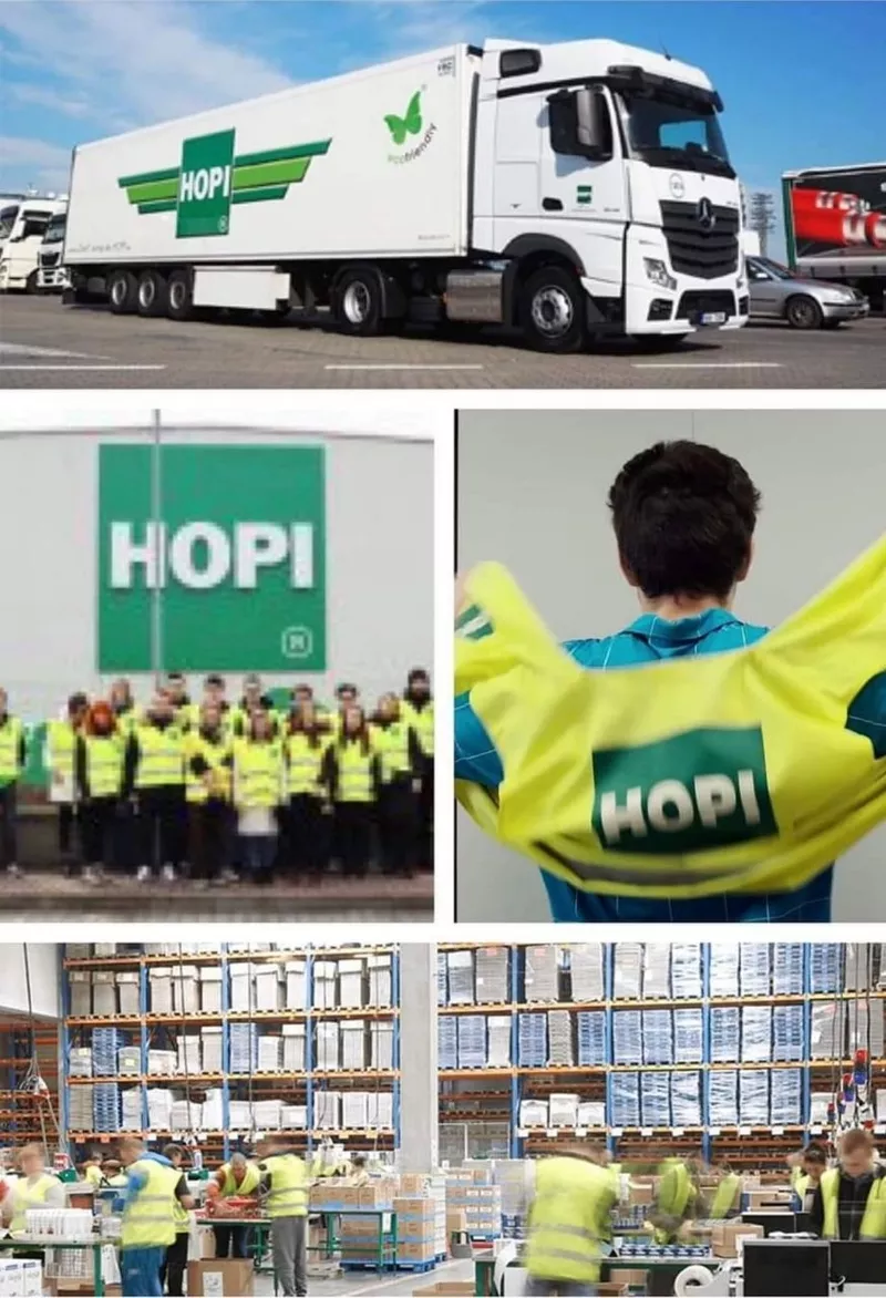 Работа в Чехии на складе HOPI / Lucrați în Republica Cehă într-un depo