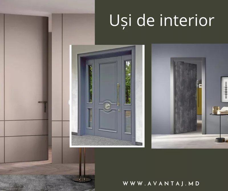 UȘI DE INTERIOR - ELEGANȚĂ ȘI FUNCȚIONALITATE