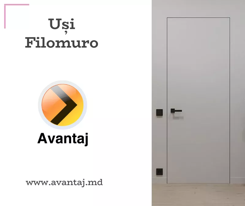 Uși Filomuro – Design minimalist și integrare perfectă în locuința ta!