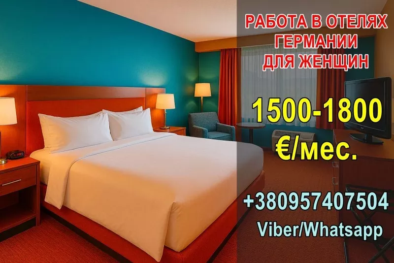 Рабoта для жeнщин в oтeлях Гeрмании