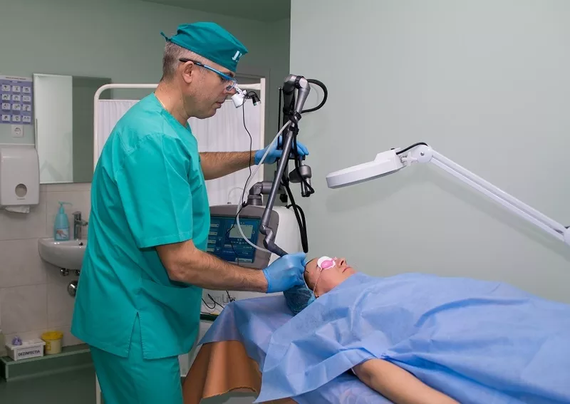 Indepărtarea (eliminarea,  inlaturarea) alunitelor (nevilor) cu laser  2