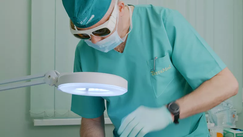 Tratamentul laser a leziunilor vasculare (telangiectazii,  capilare spa 4