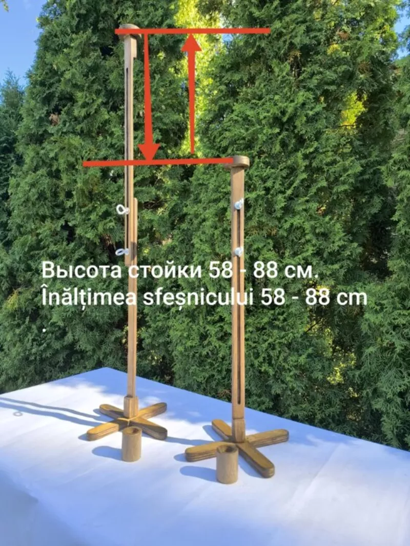 Тратака. Стойка для медитации на свечу.   2