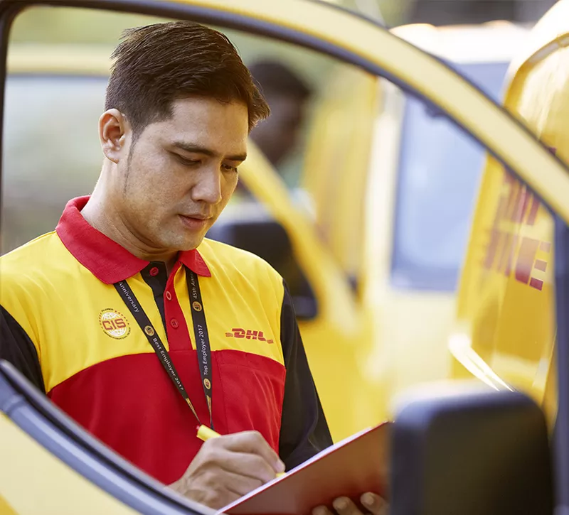 Работа в Германии Водитель DHL Кат.В Курьер 1800-2300 € КЁЛЬН 9