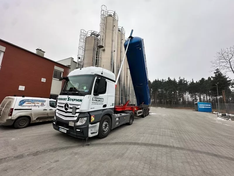 Водитель категории C+E силос в Польскую фирму  4