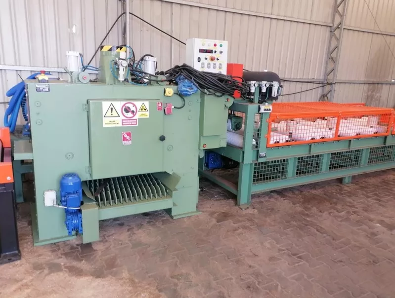 Производственная линия для резки многопильным станком  3