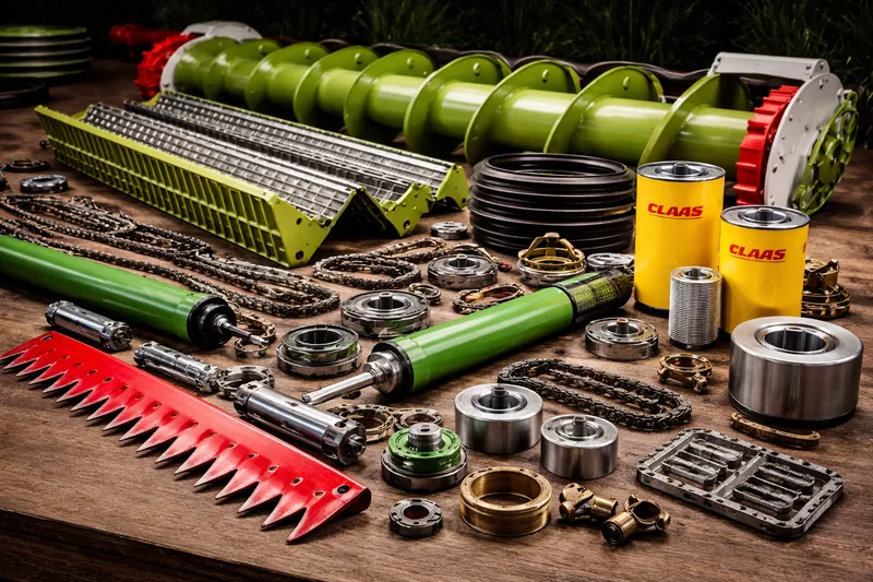 Запасные части к комбайнам Claas